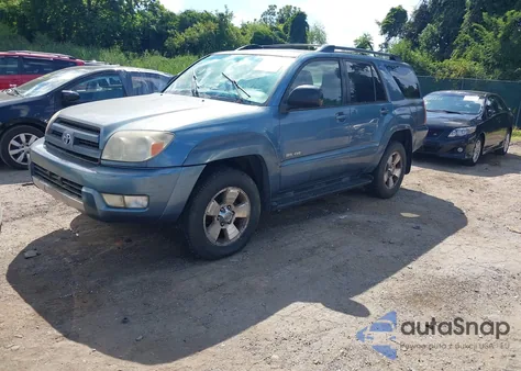 2004 Toyota 4Runner Sr5 V6 from USA, damaged, VIN JTEBU14RX40028658
